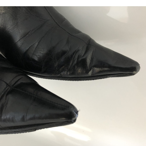 Sergio Rossi Knee High Leather Boots, sz 7 - Picture 8 of 8